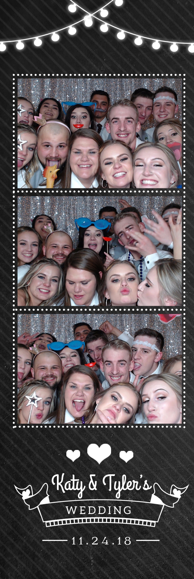 Katy and Tyler's wedding  | View more photos from the event at gallery.photoboothbillings.com/u/PhotoBoothBillings/Katy-and-Tylers-wedding
